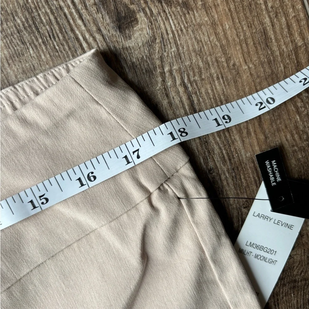 NEW Larry Levine Slim Ankle Length Pull On Slacks Women's Size Large - Picture 7 of 12